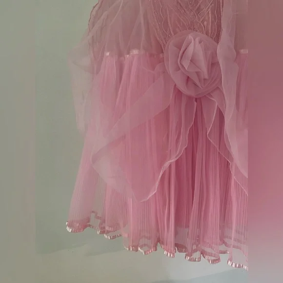 90s coquette cocktail dress - Picture 3 of 6